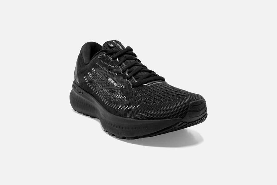 Brooks Running Shoes - Glycerin 19 Road Womens - Black - OVQ-915674